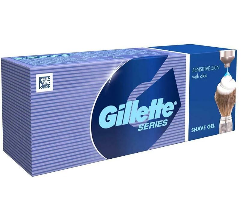 Gillette Pre Shave Gel Tube - Sensitive, 25 g