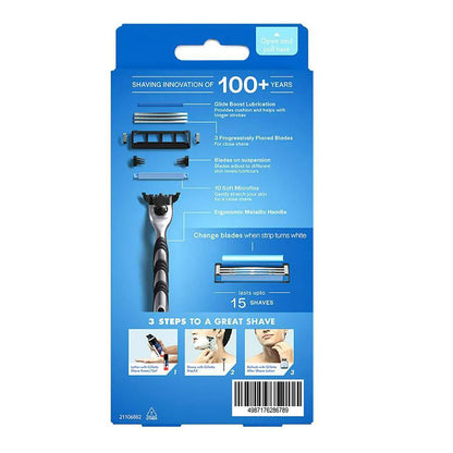Gillette Mach3 - Manual Shaving Razor, 1 pc