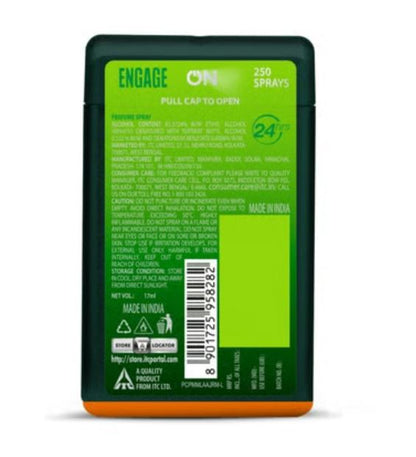 Engage On Man Citrus Fresh, Pocket Perfume-17 ml