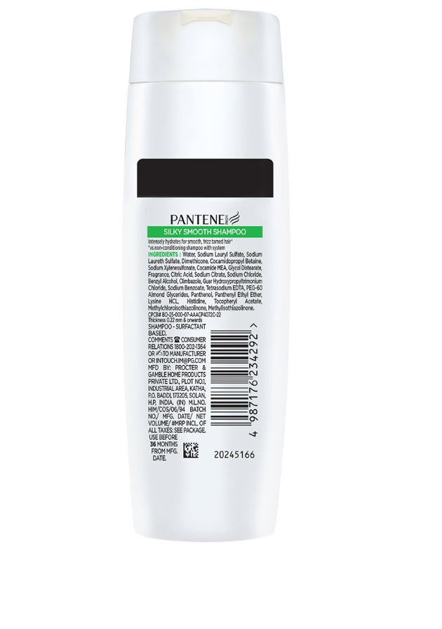 Pantene Pro-V Advanced Hairfall Solution Shampoo - Silky Smooth Care, Strengthens Roots, 75 ml