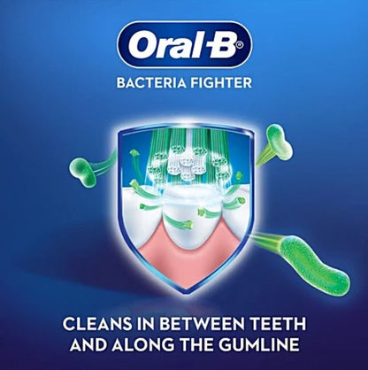 Oral-B Bacteria Fighter Cavity Defense Tooth Brush, 6 pcs
