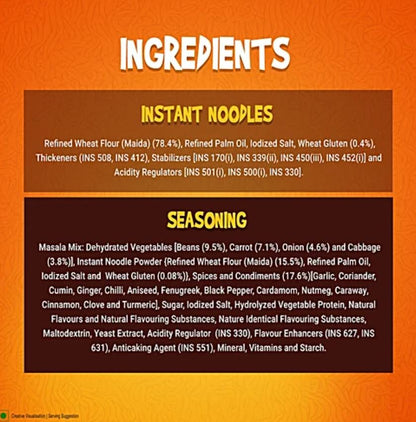 Sunfeast YiPPee! Magic Masala Instant Noodles, 50 g