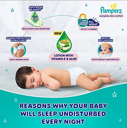 Pampers Complete Skin Comfort Diaper Pants - S, 10 pcs