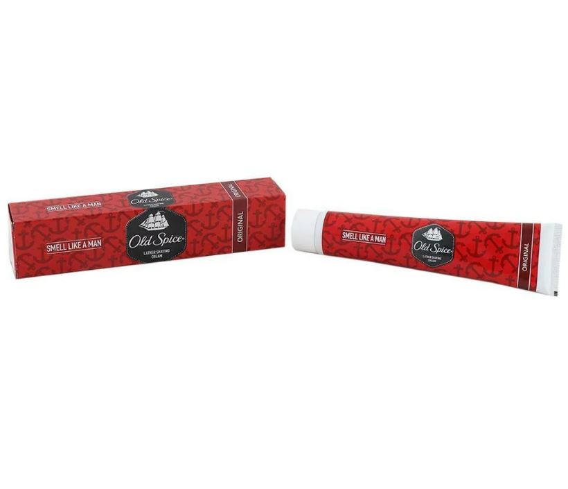 Old Spice Pre Shave Cream - Protects The Skin, Original, 70 g Tube