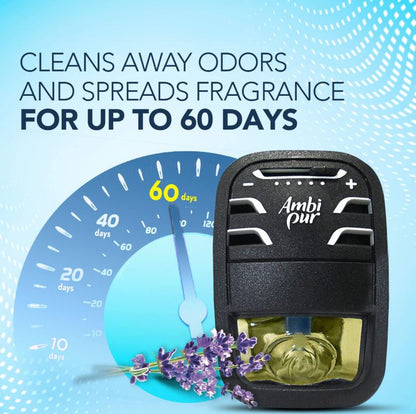 Ambipur Lavender Car Air Freshener - Refill, 7.5 ml Pouch