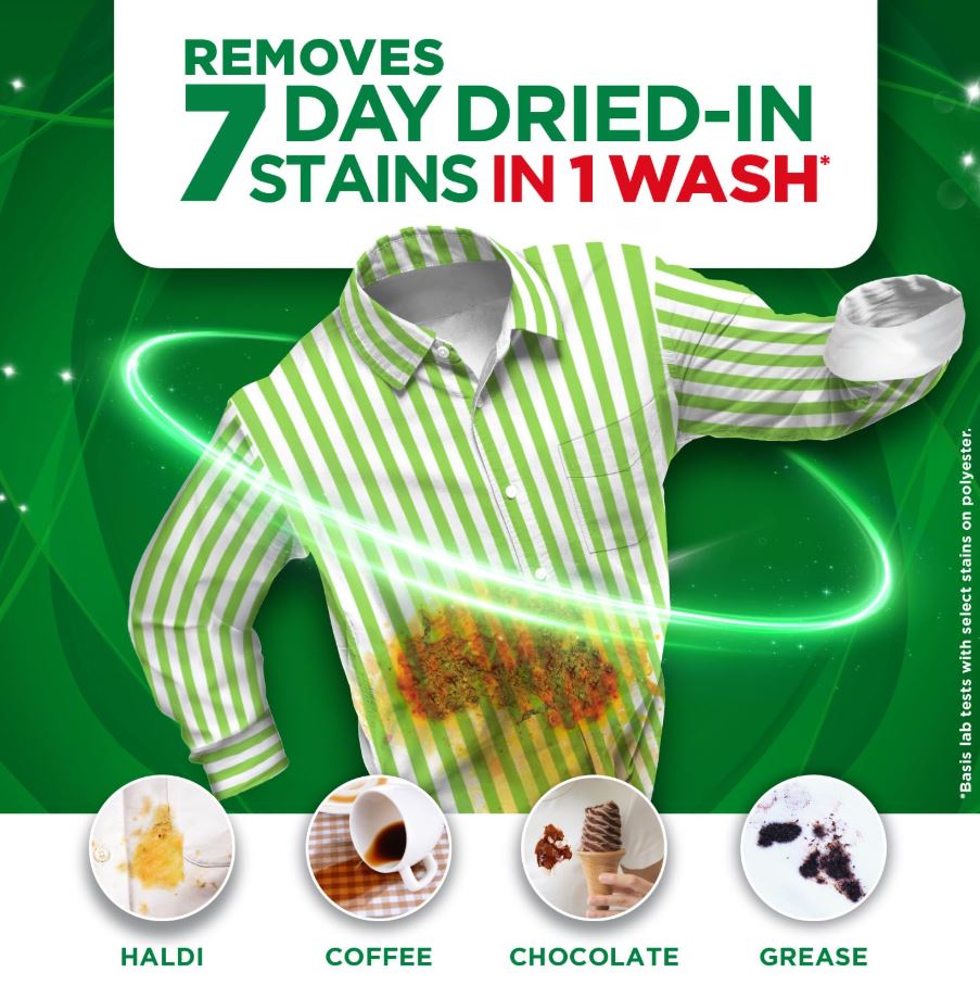 Ariel Liquid Detergent Front Load - Stain Removal In Washing Machine, 1 l Bottel