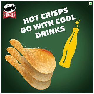 Pringles South African Style Peri Peri Potato Crisps, 102 g