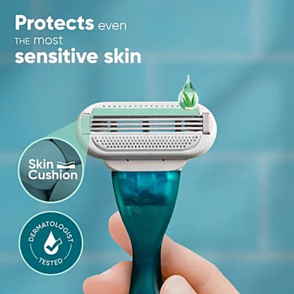 Gillette Venus Hair Removal Razor - With Aloe Extracts, For Women, 1 pc