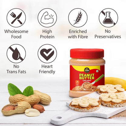 Disano Creamy Peanut Butter, 350 g Jar