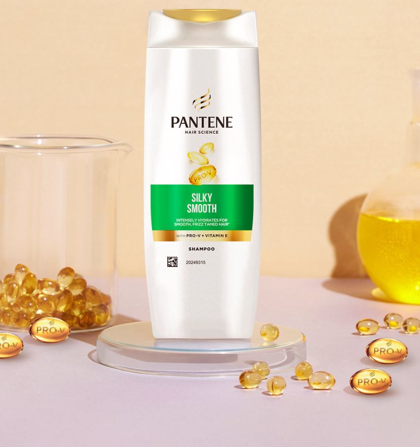 Pantene Pro-V Advanced Hairfall Solution Shampoo - Silky Smooth Care, Strengthens Roots, 75 ml