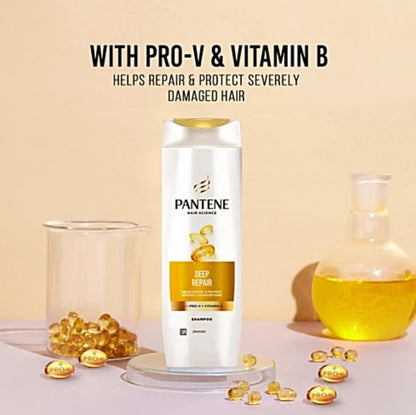 Pantene Hair Science Deep Repair Shampoo, 180 ml