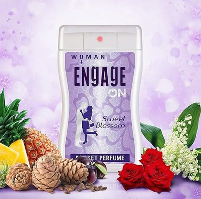 Engage On Woman, Pocket Perfume, Sweet Blossom -17ml