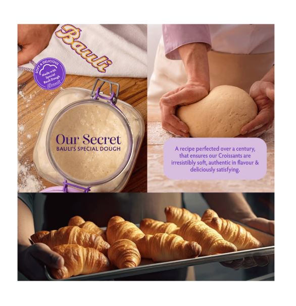 Bauli Moonfils Croissant - Vanilla Creme, 45 g