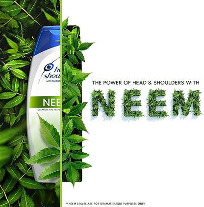 Head & Shoulders Anti-Dandruff Shampoo - Neem, Cleanses & Help Protect Scalp, Upto 100% Dandruff Free, 72 ml