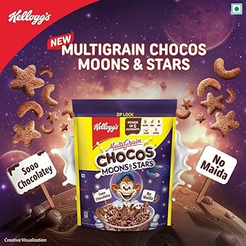 Kellogg's Multi Grain Chocos - Moons & Stars, 20 g
