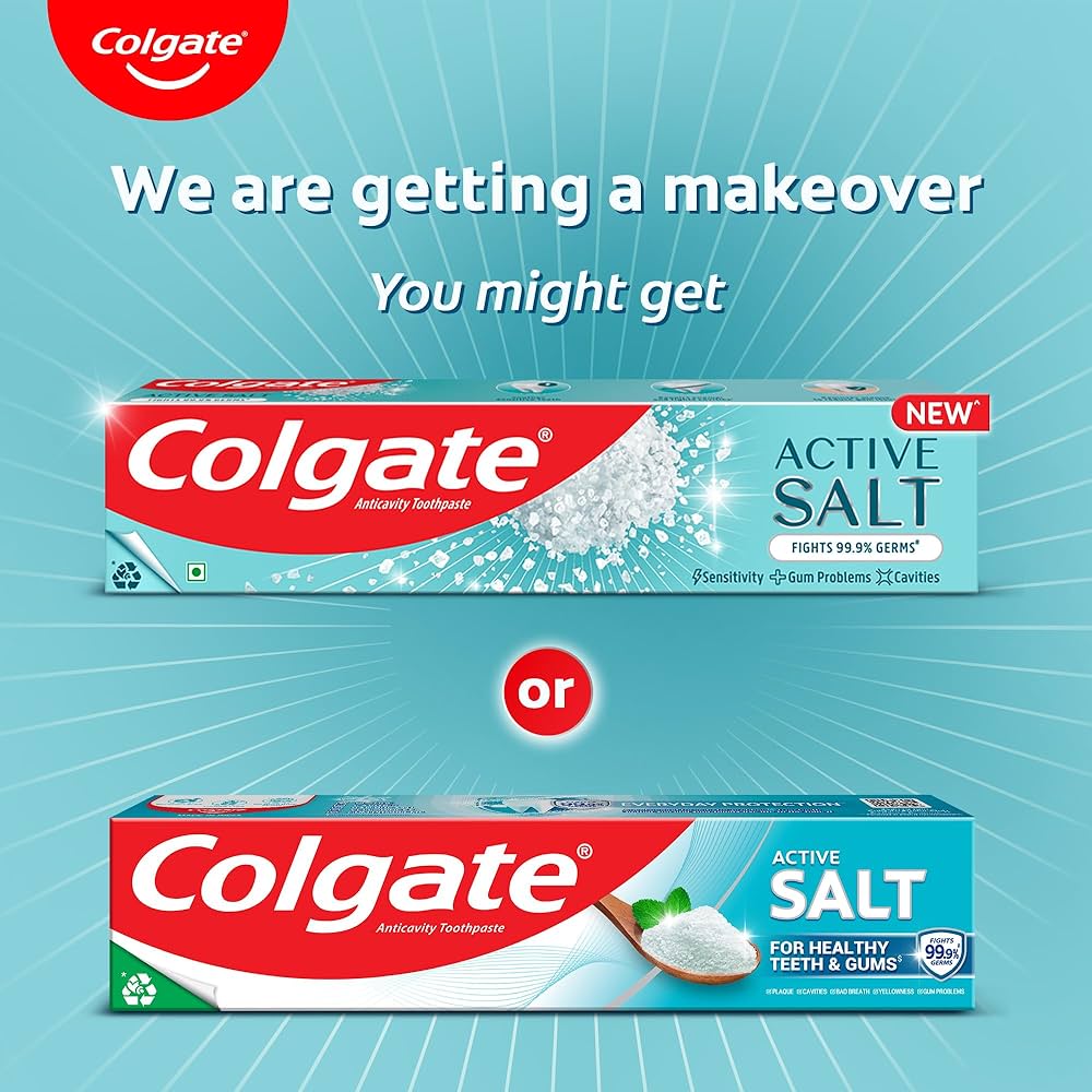 Colgate Active Salt Toothpaste, 100 g