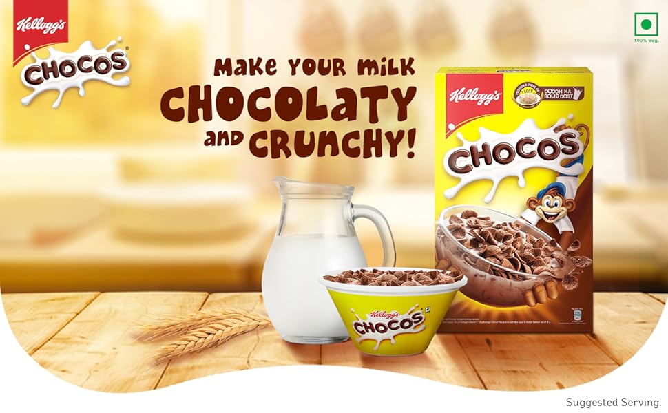 Kellogg's Multi Grain Chocos, 675 g