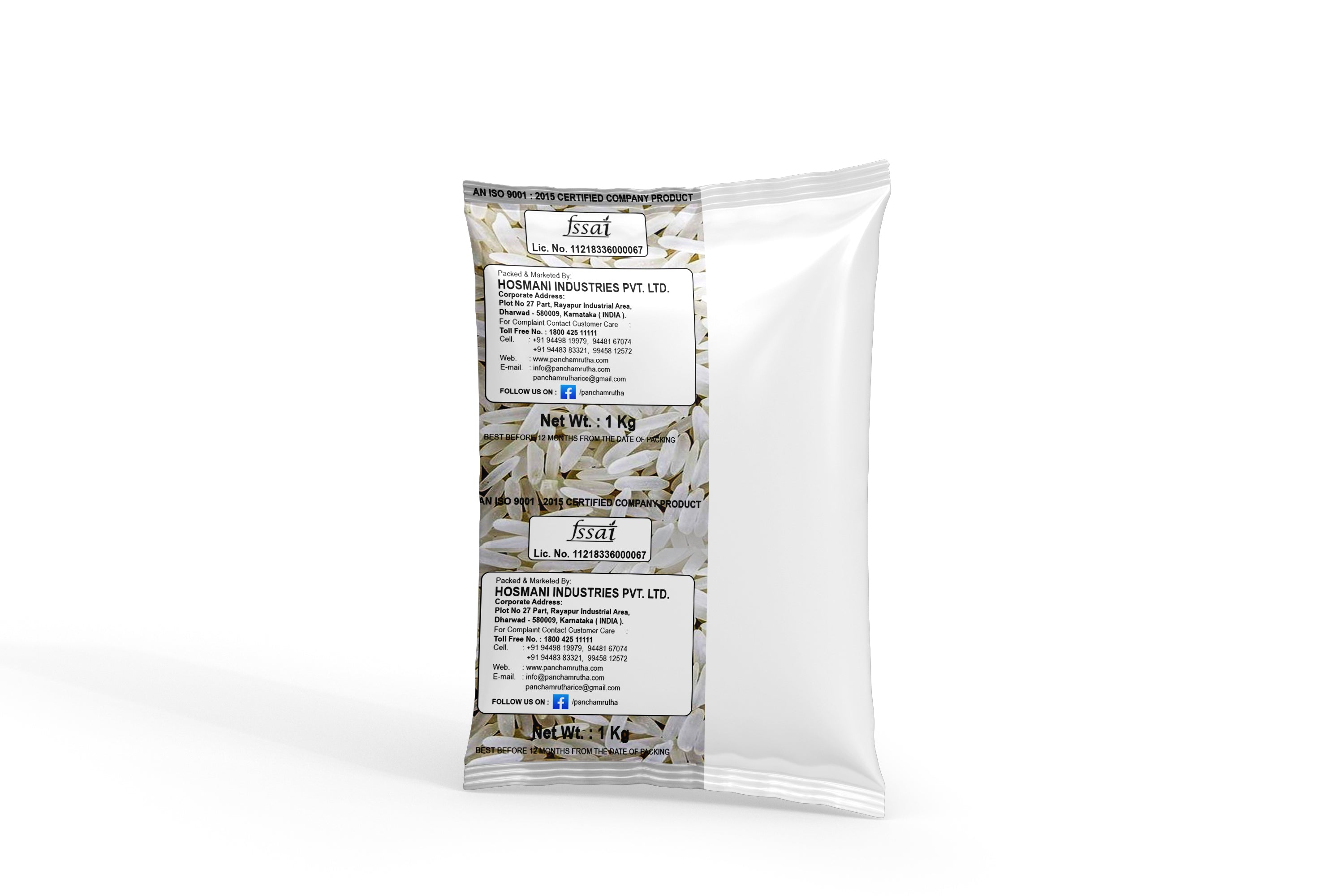 Panchamrutha Belgaum Basmati Rice 1 kg
