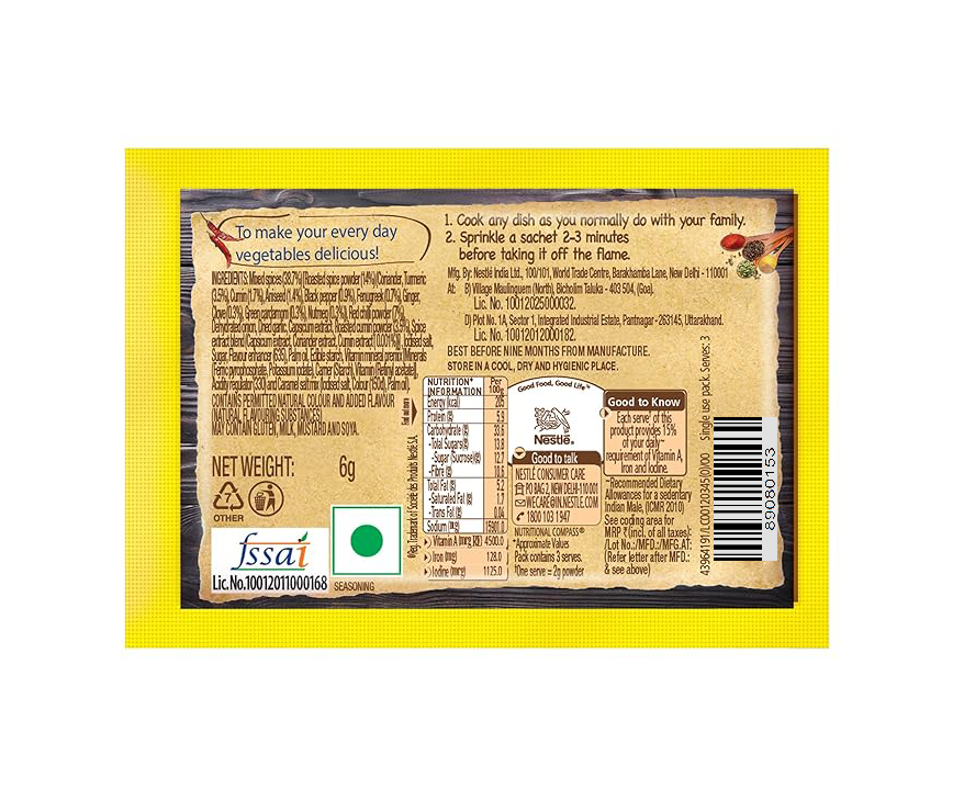 Maggi Masala Magic, 6 g