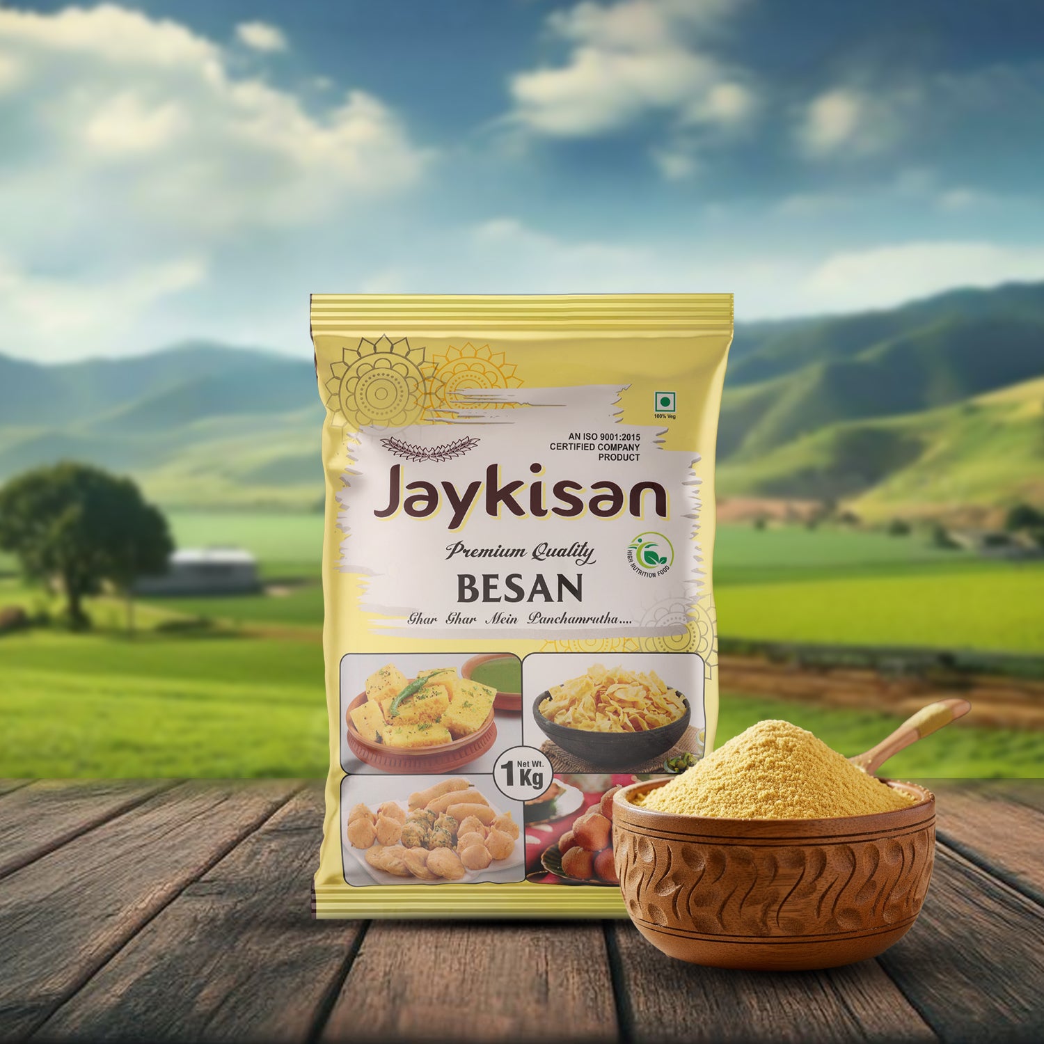 Besan ಕಡ್ಲೆ ಹಿಟ್ಟು, Jaykisan