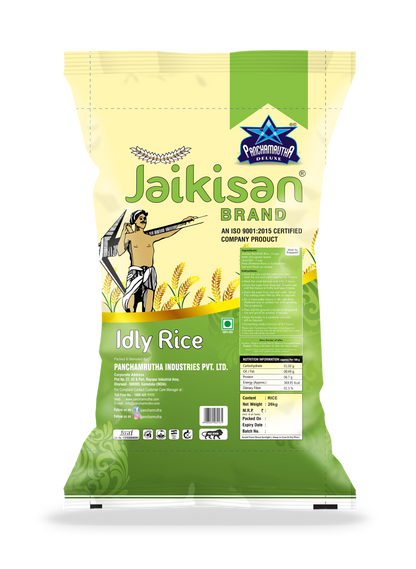 IDLY RICE ಇಡ್ಲಿ ಅಕ್ಕಿ 26 KG, JAYKISAN