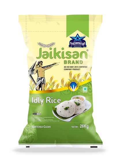 IDLY RICE ಇಡ್ಲಿ ಅಕ್ಕಿ 26 KG, JAYKISAN