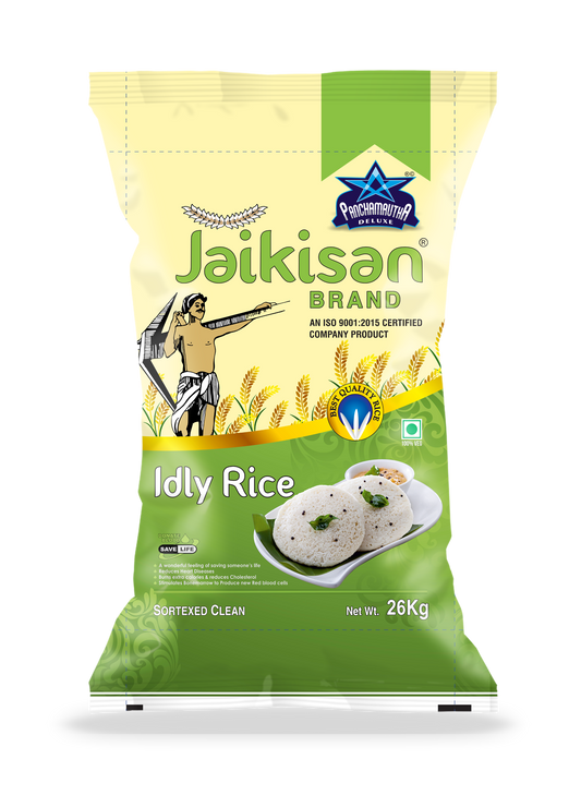 IDLY RICE ಇಡ್ಲಿ ಅಕ್ಕಿ 26 KG, JAYKISAN