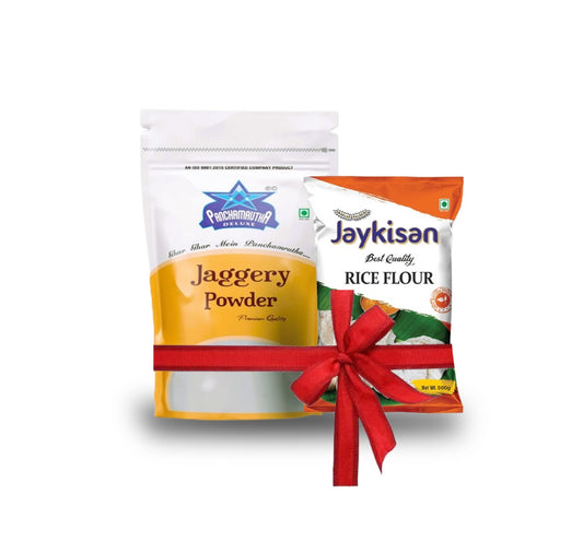 Jaggery Powder & Rice Flour 500g Combo pack