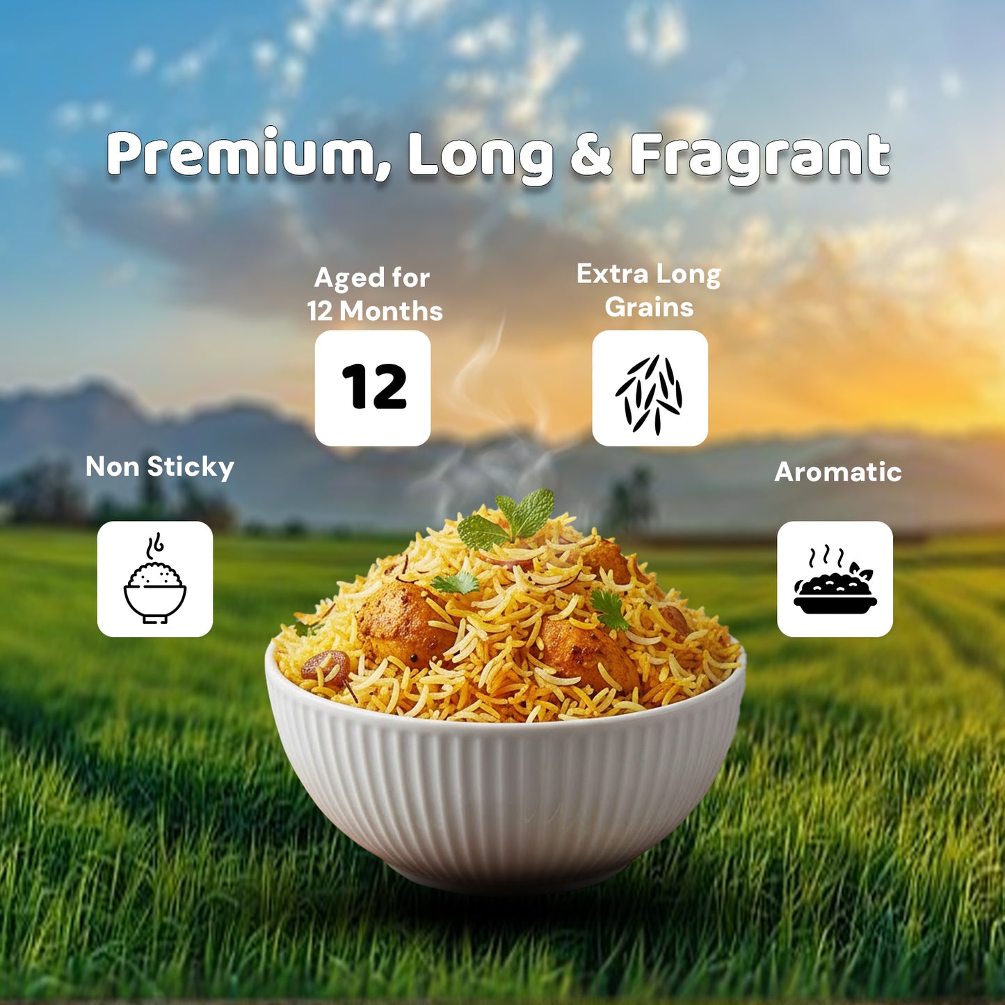 1121 Basmati Rice 1121 ಬಾಸ್ಮತಿ ರೈಸ್, PANCHAMRUTHA DELUXE