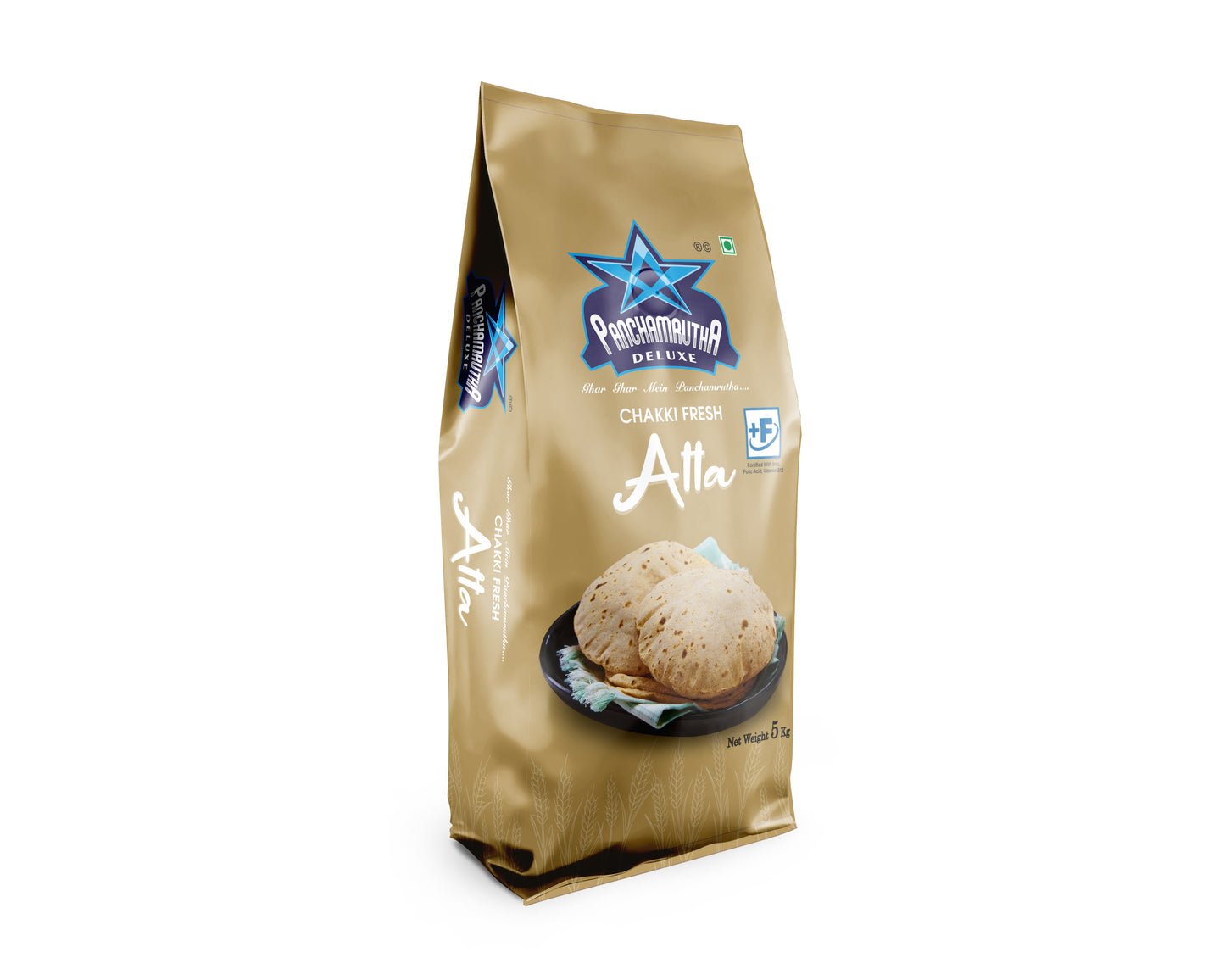 WHEAT ATTA, PANCHAMRUTHA DELUXE   +F(FORTIFIED WITH 9 ADDED VITAMINS & MINERALS)