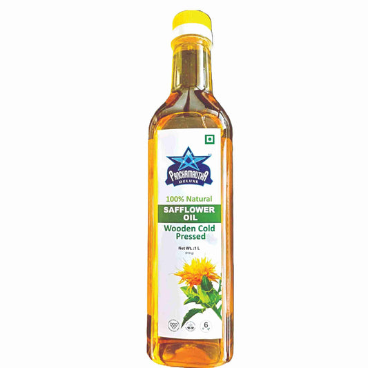 SAFFLOWER OIL ಕುಸುಬಿ ಎಣ್ಣೆ COLD PRESSED, PANCHAMRUTHA DELUXE - Panchamrutha