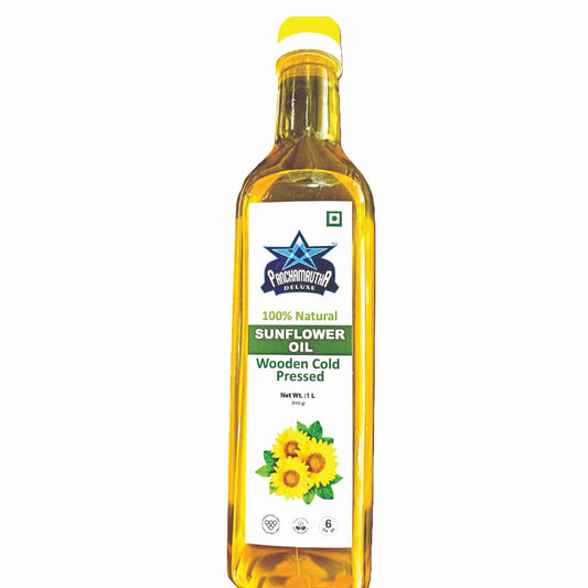 SUNFLOWER OIL ಸೂರ್ಯಪಾನ ಎಣ್ಣೆ COLD PRESSED, PANCHAMRUTHA DELUXE - Panchamrutha