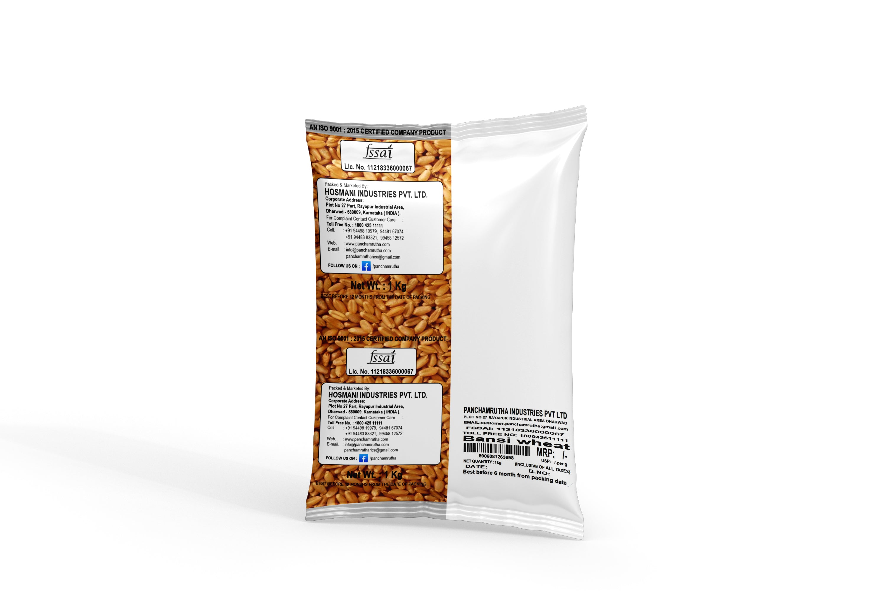 Panchamrutha Bansi wheat 1kg