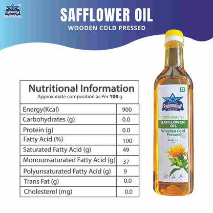 SAFFLOWER OIL ಕುಸುಬಿ ಎಣ್ಣೆ COLD PRESSED, PANCHAMRUTHA DELUXE
