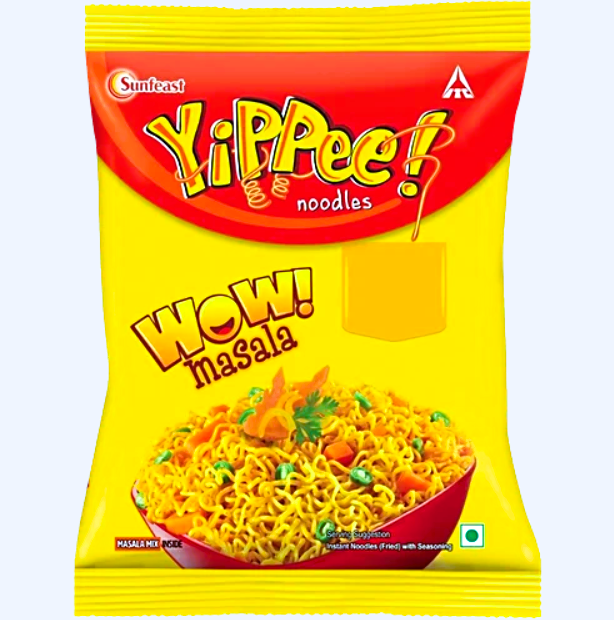 Sunfeast YiPPee! Noodles - Wow Masala, 50 g Pouch