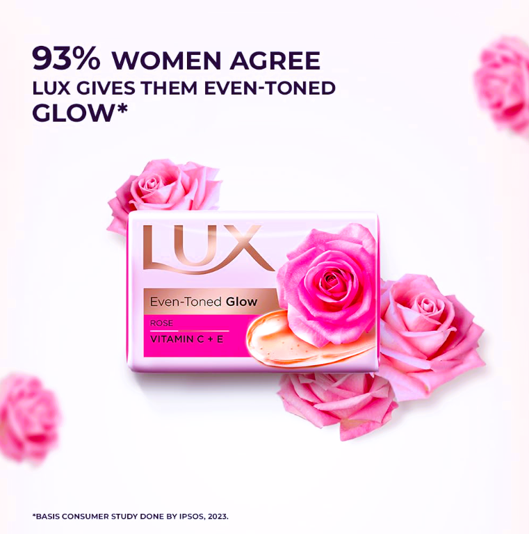Lux Even Toned Glow Rose Vitamin C + E 39 g