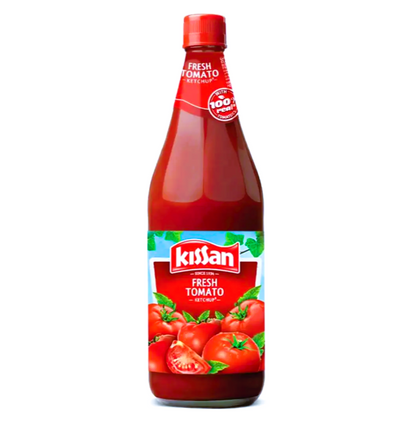 Kissan Fresh Tomato Ketchup, 500 g Bottle