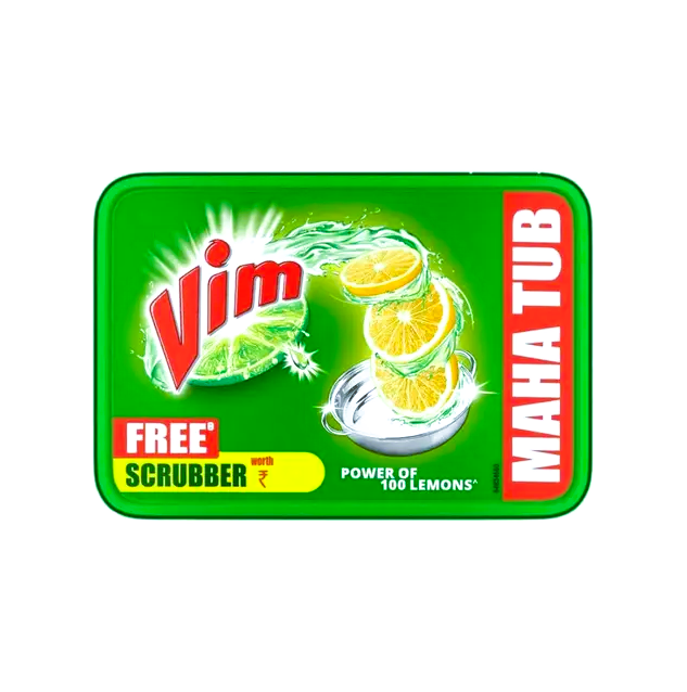 Vim Dishwash Bar -Lemon, 250g Box