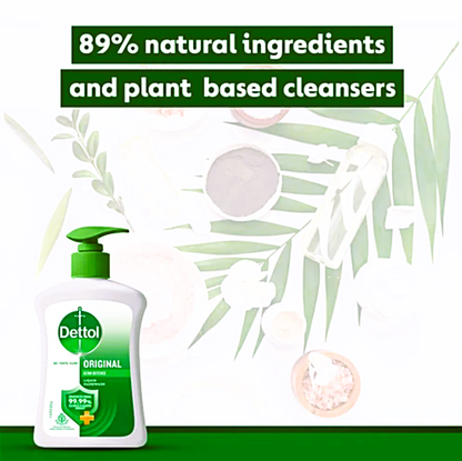 Dettol Original Liquid Handwash 200ml with Liquid Handwash Refill 175ml