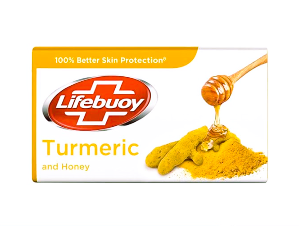 Lifebuoy Turmeric & Honey Soap, 100% Better Skin Protection, 100 g