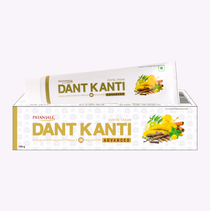 Patanjali Dant Kanti Advance Toothpaste, 100 g