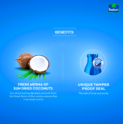 Parachute 100% Pure Coconut Oil, 200 ml Bottle