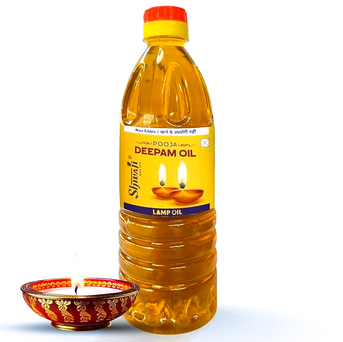Shivaji Deepam Oil Goodness of Til Oil (Sesame Oil). Best for Pooja Use (450 ml)