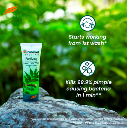 Himalaya Purifying Neem Face Wash, 50 ml