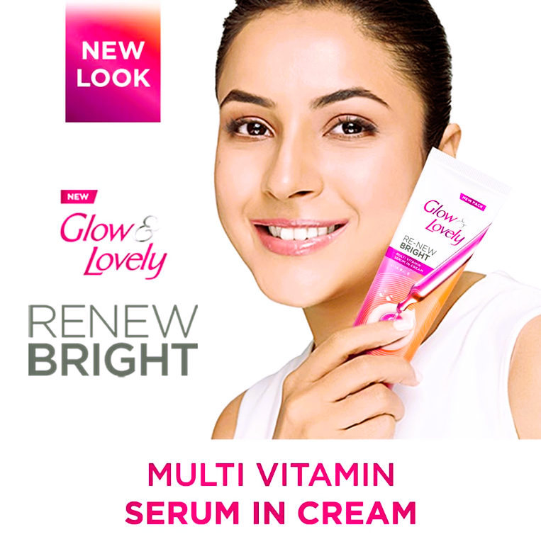 Glow & Lovely Re-New Bright Multivitamin Serum In Cream, 25 g