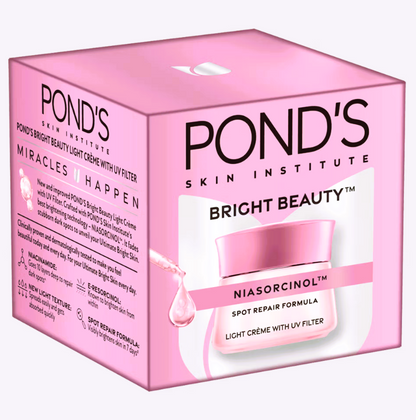 Pond's Bright Beauty Anti-Spot Serum Cream with Niacinamide and SPF 15 PA++, 15 g
