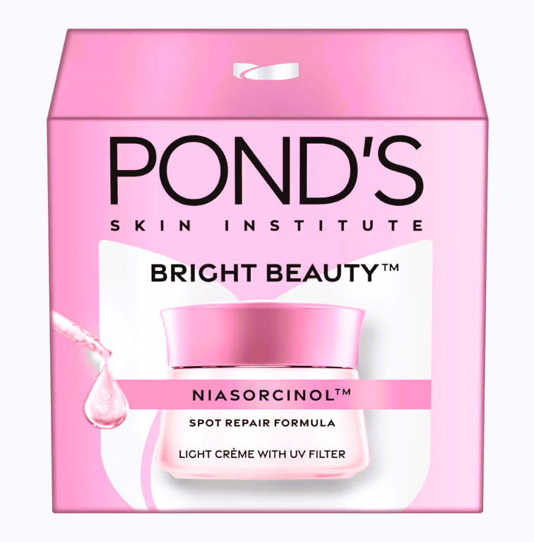 Pond's Bright Beauty Anti-Spot Serum Cream with Niacinamide and SPF 15 PA++, 15 g