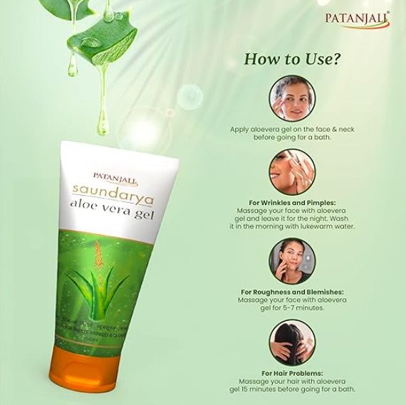Patanjali Saundarya Aloe Vera Gel, 150 ml