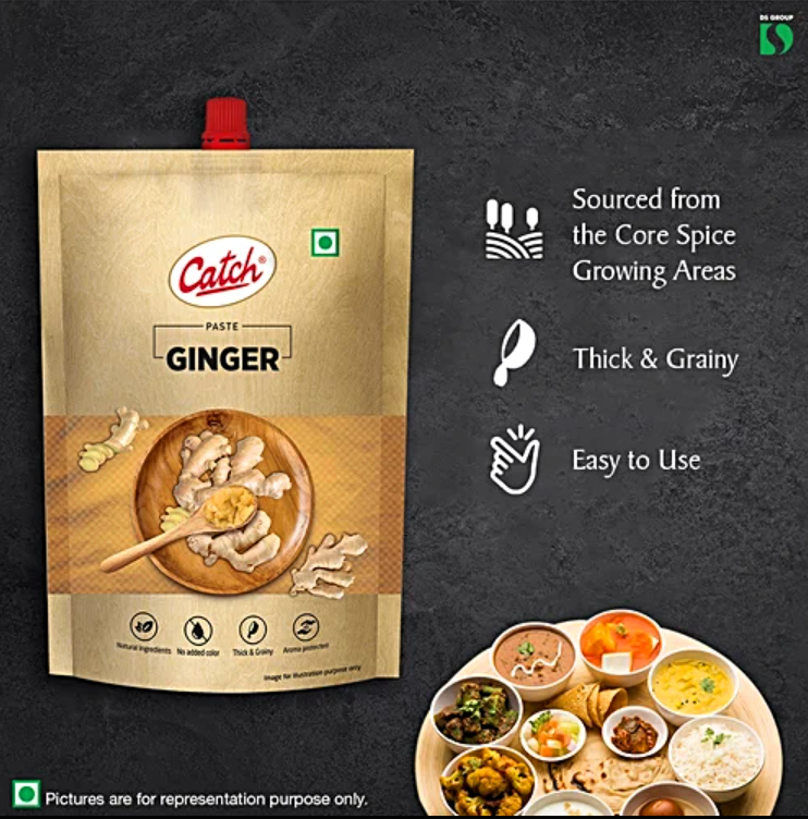 Catch Ginger Garlic Paste, 200 g Pouch