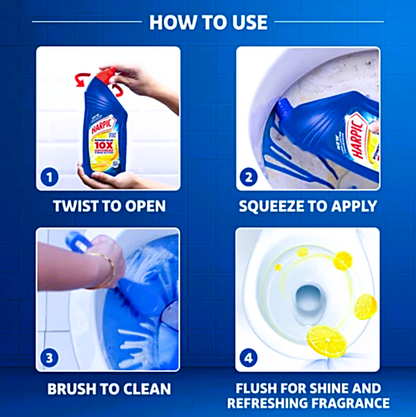 Harpic Power Plus Disinfectant Toilet Cleaner, 500 ml